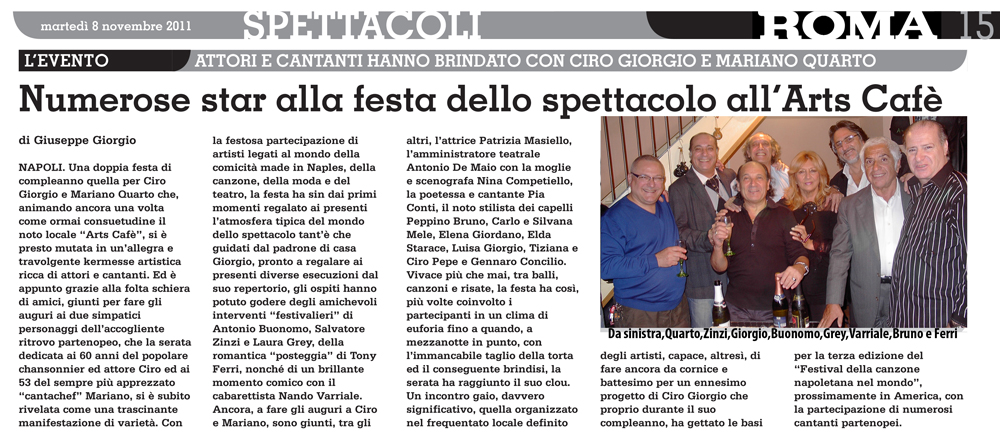 08-novembre 2011 Arts Cafe